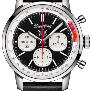Breitling Herrklocka AB01765A1B1X1 Top Time Deus Svart/Läder Ø41 mm