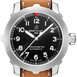 Breitling Herrklocka AB2040101B1X1 Navitimer 08 Svart/Läder ⌀46 mm