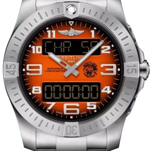 Breitling Herrklocka EB70101A1O1E1 Aerospace B70 Orbiter Orange/Titan