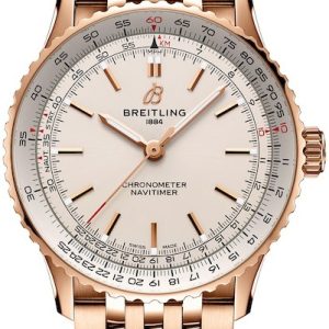 Breitling Herrklocka R17329F41G1R1 Navitimer Automatic 41 Beige/18