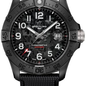 Breitling Herrklocka S17328101B1X1 Avenger Automatic 42 Svart/Läder