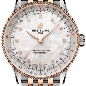 Breitling Herrklocka U17327211A1U1 Navitimer Automatic 36 Vit/18