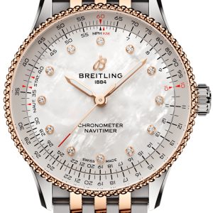 Breitling Herrklocka U17327211A1U1 Navitimer Automatic 36 Vit/18