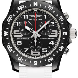 Breitling Herrklocka X82310A71B1S2 Professional Endurance Svart/Gummi