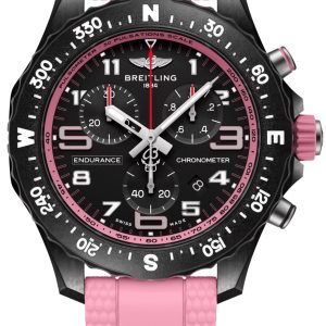 Breitling Herrklocka X83310D41B1S1 Professional Endurance Svart/Gummi