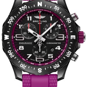 Breitling Herrklocka X83310F61B1S1 Professional Endurance Svart/Gummi