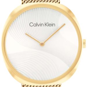 Calvin Klein Damklocka 1685215 Classic Silverfärgad/Gulguldtonat