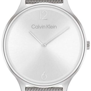 Calvin Klein Damklocka 25200001 Timeless Silverfärgad/Stål Ø38 mm