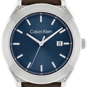 Calvin Klein Herrklocka 25200200 Essentials Blå/Läder Ø44 mm
