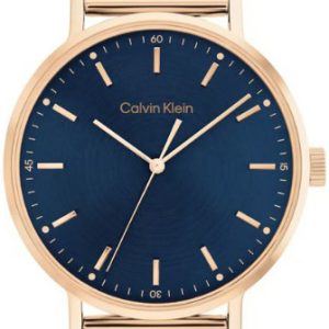 Calvin Klein Herrklocka 25200314 Modern Blå/Roséguldstonat stål