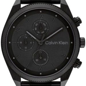 Calvin Klein Herrklocka 25200359 Impact Svart/Stål Ø44 mm
