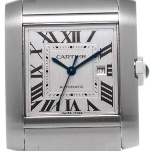 Cartier Damklocka WSTA0067 Tank Francaise Silverfärgad/Stål