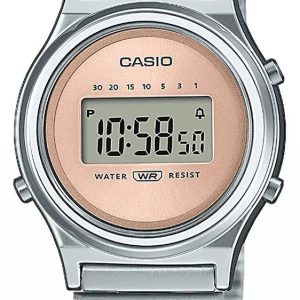 Casio Damklocka LA700WE-4AEF Mini Collection Champagnefärgad/Stål