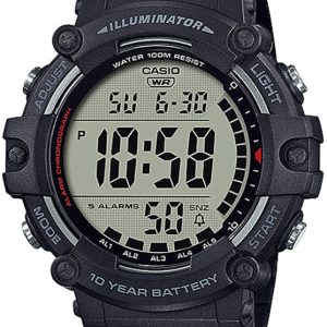 Casio Herrklocka AE-1500WH-1AVEF Collection LCD/Resinplast ⌀54.4 mm