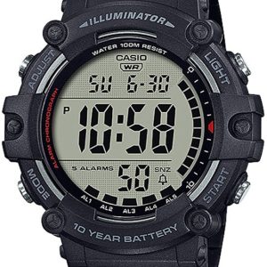 Casio Herrklocka AE-1500WH-1AVEF Collection LCD/Resinplast ⌀54.4 mm