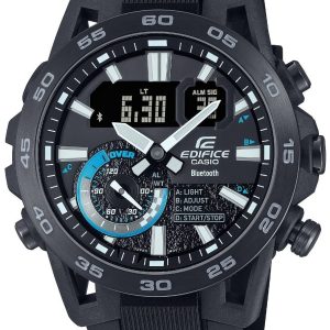 Casio Herrklocka ECB-40PB-1AEF Edifice Resinplast ⌀52.4 mm