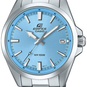 Casio Herrklocka EFV-100D-2BVUEF Edifice Blå/Stål ⌀42 mm