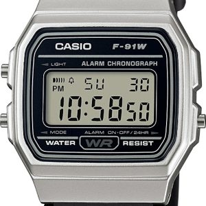 Casio Herrklocka F-91WM-7ADF Collection Gummi ⌀38 mm