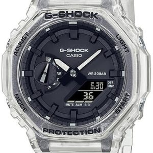 Casio Herrklocka GA-2100SKE-7AER G-Shock Svart/Resinplast ⌀45.4 mm