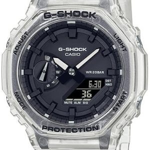 Casio Herrklocka GA-2100SKE-7AER G-Shock Svart/Resinplast ⌀45.4 mm