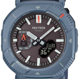 Casio Herrklocka PRJ-B001B-2ER Pro Trek Brun/Läder ⌀46 mm