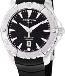 Certina Damklocka C032.251.17.051.00 Ds Action Svart/Gummi ⌀34 mm