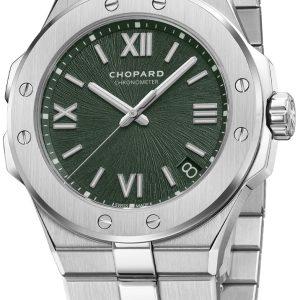 Chopard Herrklocka 298600-3014 Alpine Eagle Grön/Stål ⌀41 mm