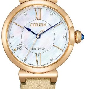 Citizen Damklocka EM1073-18D Classic Blå/Läder ⌀29.5 mm