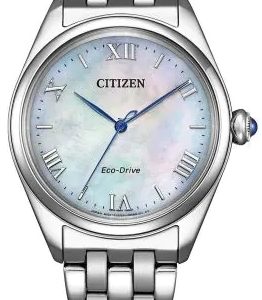 Citizen Damklocka EM1140-80D Eco Drive Blå/Stål ⌀33 mm