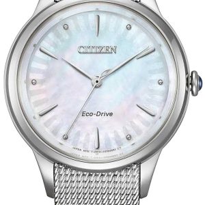 Citizen Damklocka EM1150-86D Eco Drive Stål ⌀32 mm
