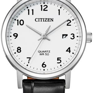 Citizen Damklocka EU6090-03A Classic Vit/Läder ⌀28 mm