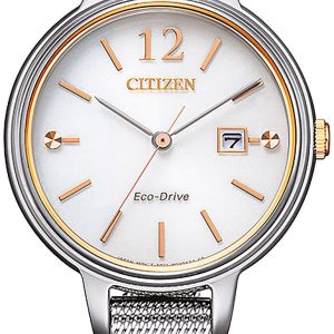 Citizen Damklocka EW2449-83A Eco Drive 180 Silverfärgad/Stål ⌀31 mm