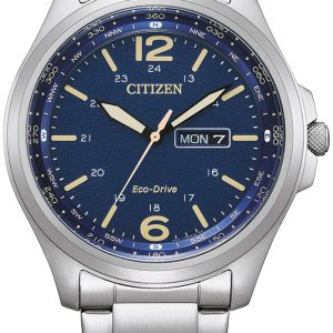 Citizen Herrklocka AW0110-82LE Classic Blå/Stål ⌀44 mm