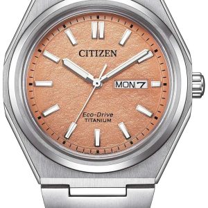 Citizen Herrklocka AW0130-85ZE Eco Drive Brun/Titan ⌀40 mm