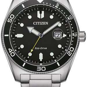 Citizen Herrklocka AW1760-81E Eco Drive Svart/Stål ⌀43 mm