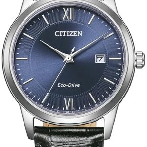 Citizen Herrklocka AW1780-17L Classic Blå/Läder ⌀40 mm