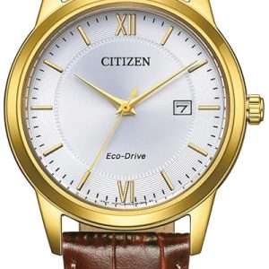 Citizen Herrklocka AW1782-11A Classic Silverfärgad/Läder ⌀40 mm