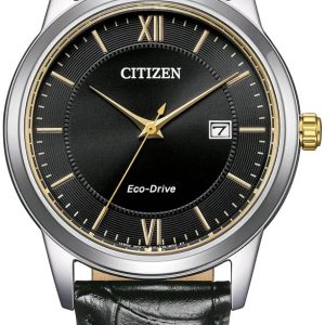 Citizen Herrklocka AW1784-16E Classic Svart/Läder ⌀40 mm