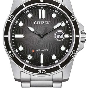 Citizen Herrklocka AW1816-89E Eco Drive Svart/Stål ⌀41.5 mm