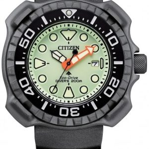 Citizen Herrklocka BN0227-17X Classic Grön/Gummi ⌀46 mm