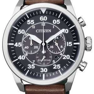 Citizen Herrklocka CA4210-16E Svart/Läder ⌀45 mm