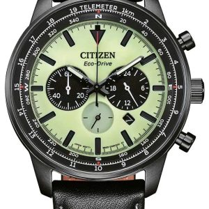 Citizen Herrklocka CA4505-21X Eco Drive Grön/Stål ⌀44 mm