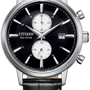 Citizen Herrklocka CA7061-18E Classic Svart/Läder ⌀42 mm