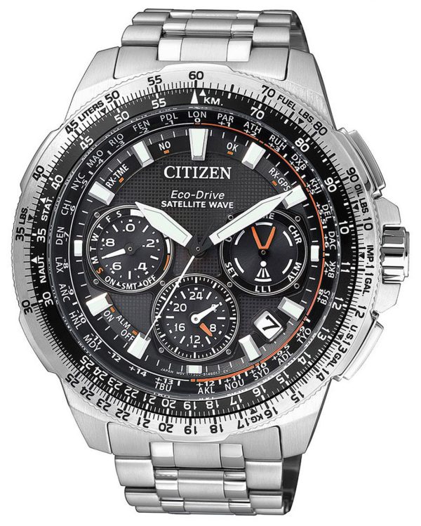 citizen herrklocka cc9020-54e titanium svart/titan ⌀47 mm