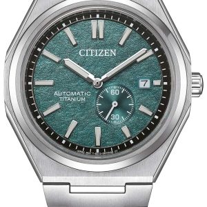 Citizen Herrklocka NJ0180-80X Classic Grön/Titan ⌀40.5 mm
