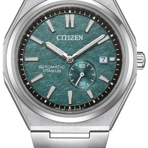 Citizen Herrklocka NJ0180-80X Classic Grön/Titan ⌀40.5 mm