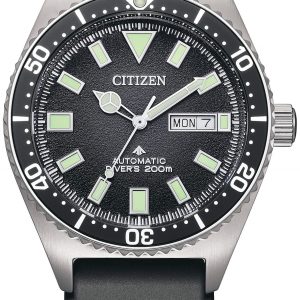 Citizen Herrklocka NY0120-01E Promaster Svart/Gummi ⌀41 mm
