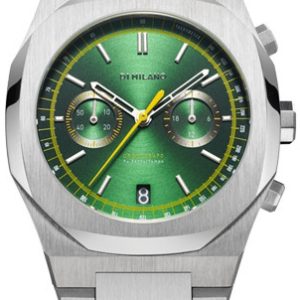 D1 Milano Herrklocka CHBJ10 Audax Grön/Stål Ø41.5 mm