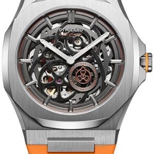 D1 Milano Herrklocka SKRJ16 Slice Lime Grå/Gummi Ø41.5 mm