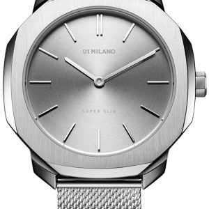 D1 Milano Herrklocka SSML01 Super Slim Silverfärgad/Stål Ø36 mm